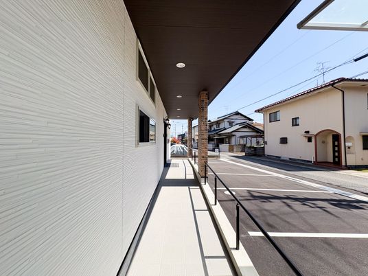 施設の廊下