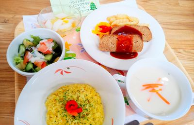 彩り豊かな料理