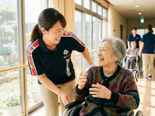 明るい廊下