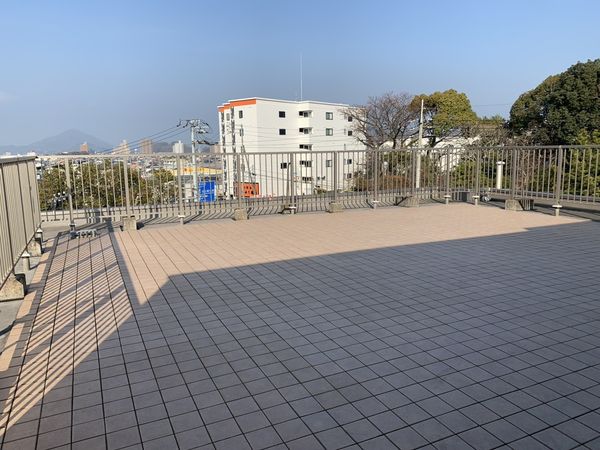 広々とした展望テラス