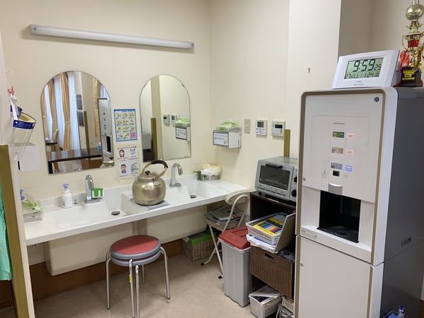 使いやすい手洗い場