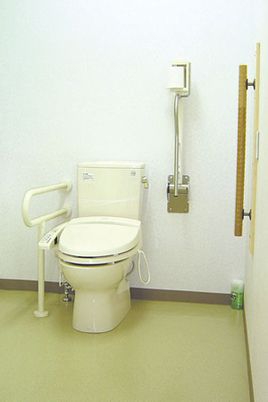 バリアフリーのトイレ