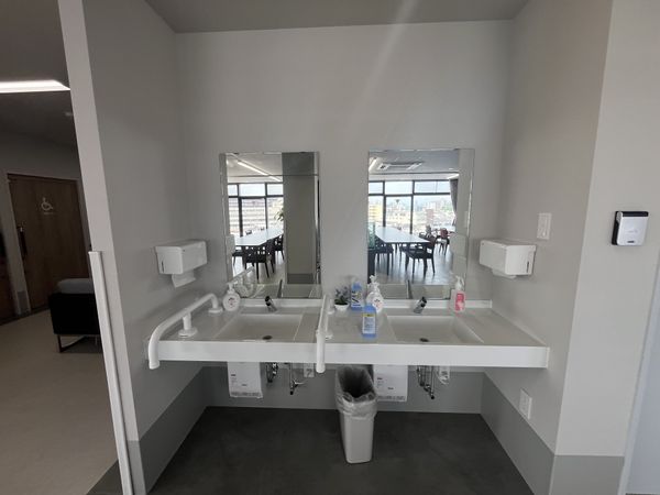 機能的な洗面台