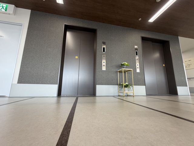 清潔感あるエレベーター