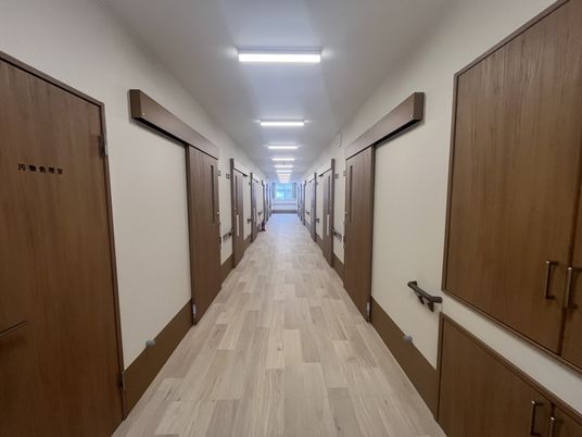 落ち着いた廊下