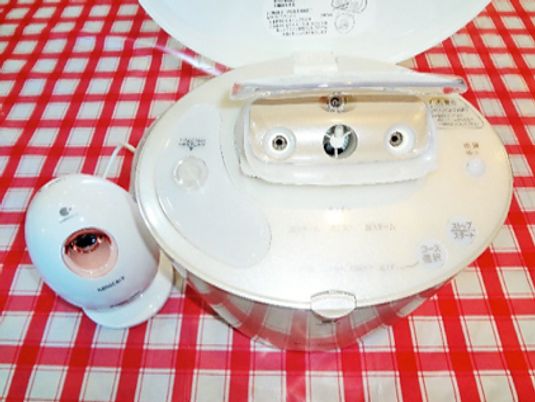 テーブル上の調理器具