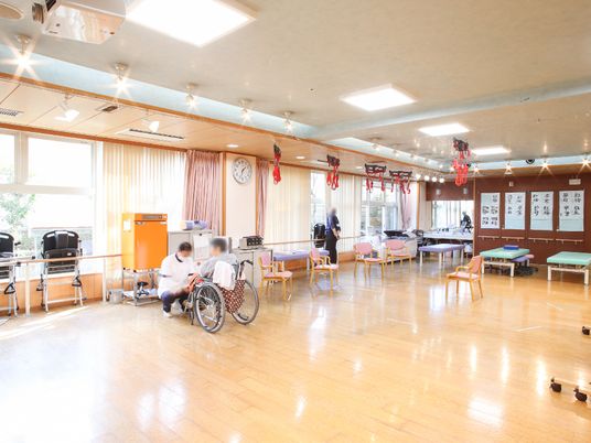 広々とした機能訓練室