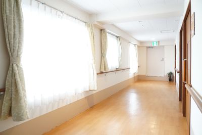 明るい廊下