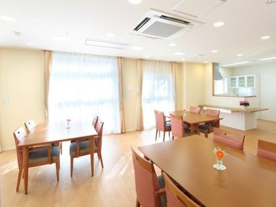 日当たりの良い食堂