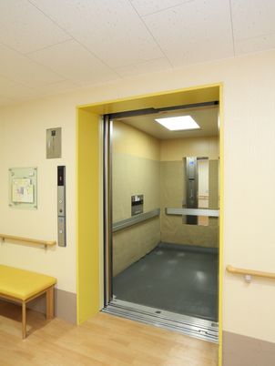 バリアフリーなエレベーター