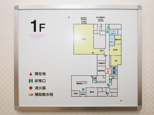 案内図の掲示