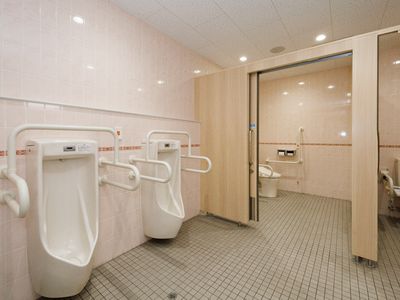 清潔感あるトイレスペース