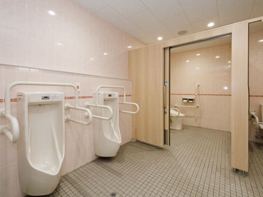 清潔感あるトイレスペース