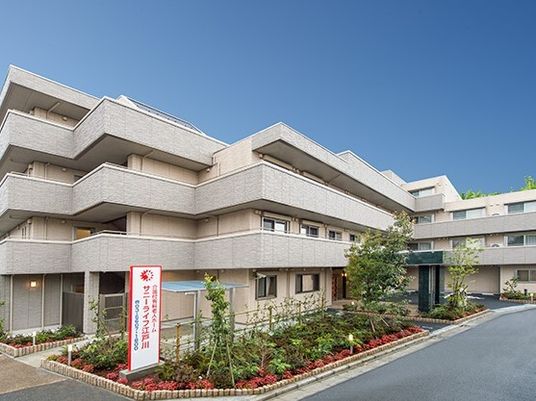 清潔感のある施設外観
