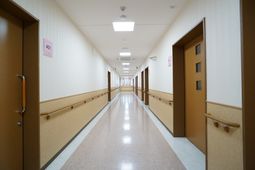 清潔な廊下の様子