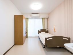 清潔な個室の居室