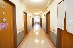 清潔感ある明るい廊下