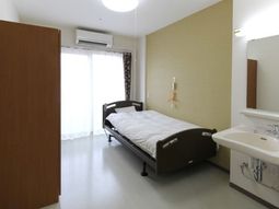 シンプルな個室の構造