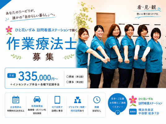 作業療法士募集の案内  