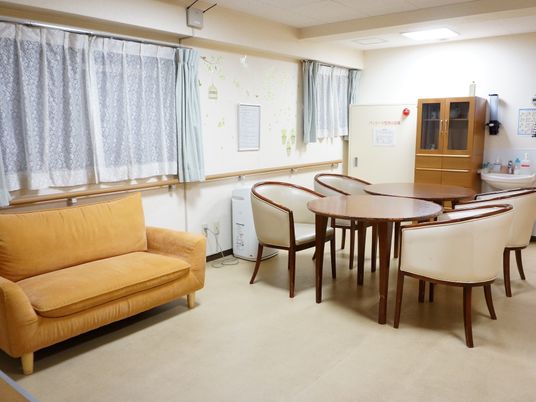 快適な休憩室の様子
