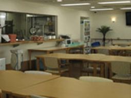 共有スペースの明るい様子