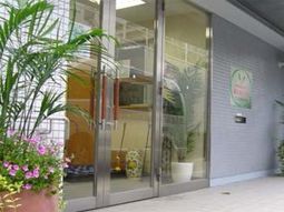 エントランスの親しみやすい風景