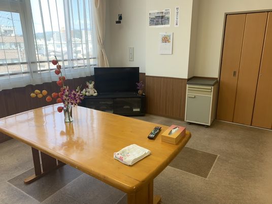 自然光が入る居室