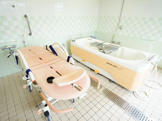 設備が整った浴室