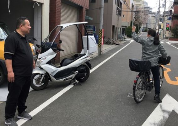 明るい雰囲気のスタッフ