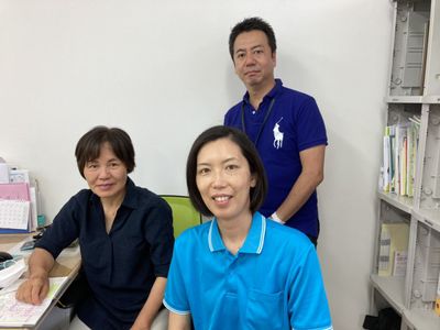 スタッフ3人の居室