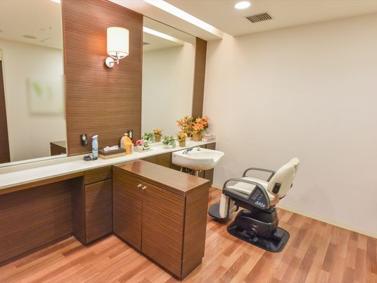 洗練された理美容室