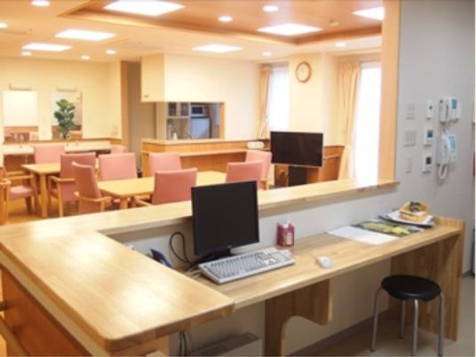 快適な食堂カウンター