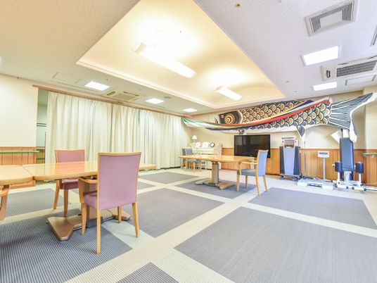 広々とした共有スペース