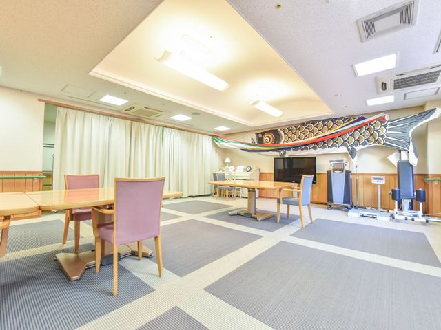広々とした共有スペース