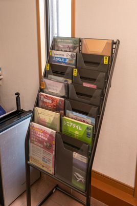 情報提供の掲示スペース