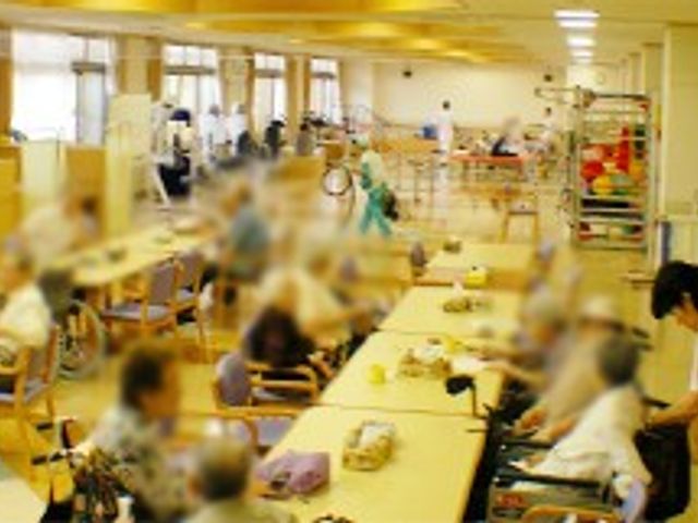 明るいダイニングルーム ダイニングルーム 広々とした明るい空間で、多くの方がリラックスできます。自然光が心地よいです。