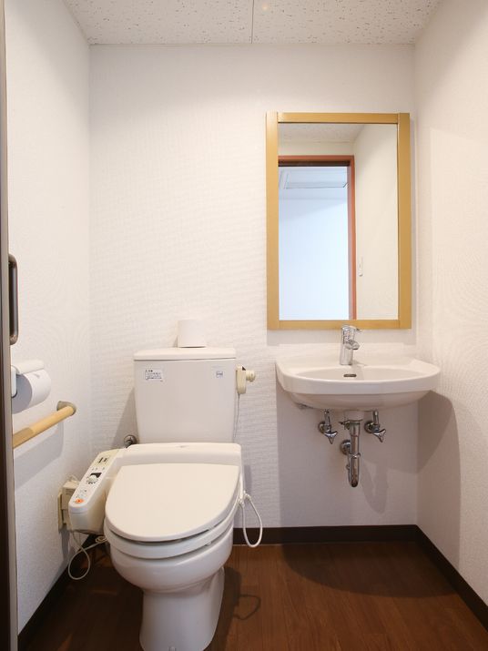 清潔感のあるトイレ空間