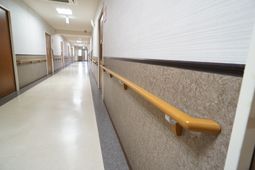 清潔な廊下の一角