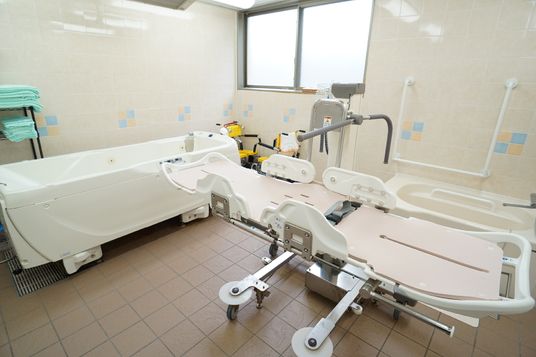 機能的な浴室設備
