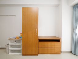 清潔な居室の一角