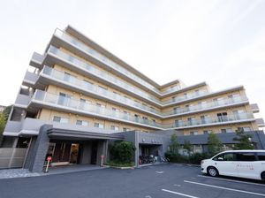 多階層のモダンな外観