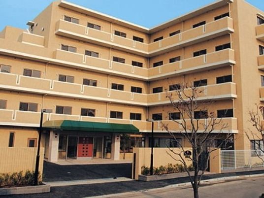 清潔な建物のエントランス