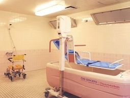 バリアフリーの設計浴室