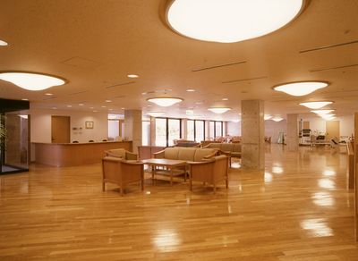 広々とした共用スペース