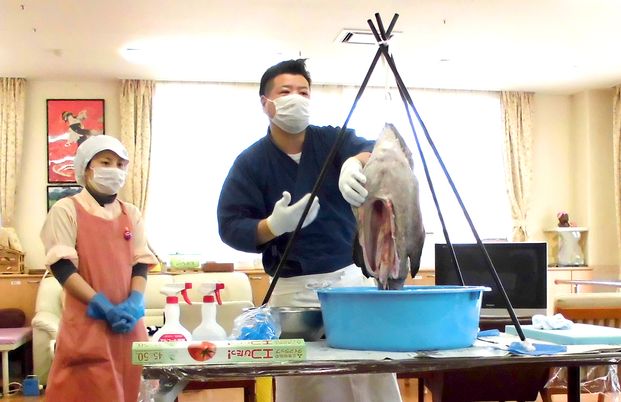調理実演の様子