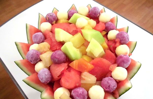 フルーツ盛り合わせの料理