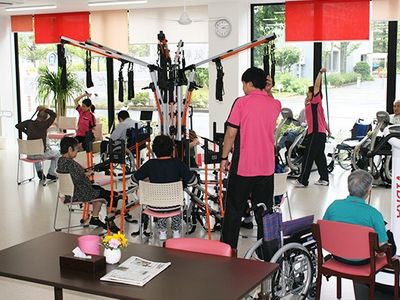 充実設備のトレーニング室