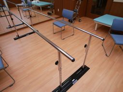 バランス訓練用具のある室内