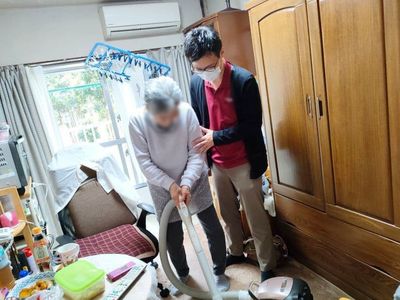 支援を受ける居室