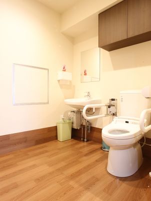 清潔感のあるトイレ空間